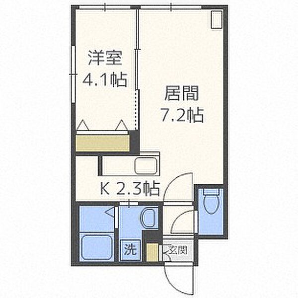 同じ建物の物件間取り写真 - ID:201023214143