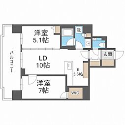 ライオンズ札幌中央レガシア 8階/-