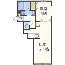 エムズ平岸ＩＩ 4階/-