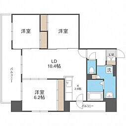 アコード23 3LDKの間取図画像