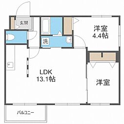 フォルトゥーナ学園前 4階