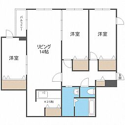 クラリス南9条 2階