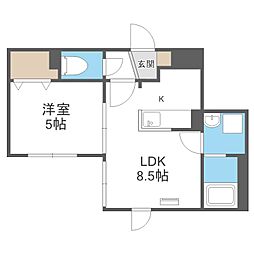 アーバンスクエア発寒 2階/-
