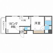 シャンテーニュ  ｜ 北海道札幌市白石区東札幌六条5丁目（賃貸マンション1LDK・1階・39.96㎡） その2