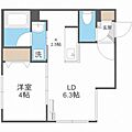 グランヴェール北円山4階5.6万円