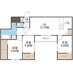 間取図画像 3LDK