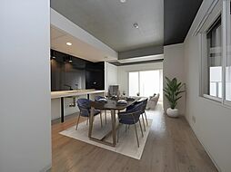 カーサベルデ琴似 2階1LDKのリビング/ダイニング