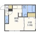フォレスタ平岸2階5.0万円
