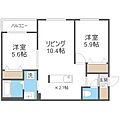 ラデュレひばりが丘2階9.6万円
