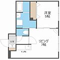 ガーデンクォーツ2階5.4万円