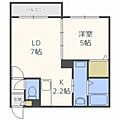アビターレ北円山2階5.5万円