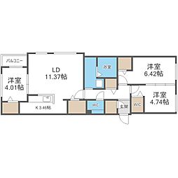 ＴＲＵＴＨ　ＨＯＭＥ手稲本町 3階