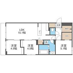 DPレジデンス南円山 3階/-