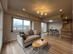 チサンマンション西岡弐番館ウエストコート 3LDKのリビング/ダイニング