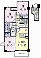 ビサイド・スリー4階6.6万円