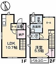 香川県高松市木太町（賃貸テラスハウス1LDK・1階・52.90㎡） その2