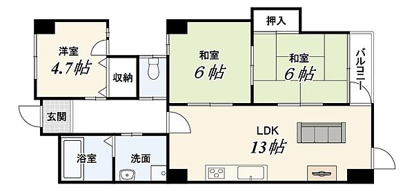 間取り：326000257103