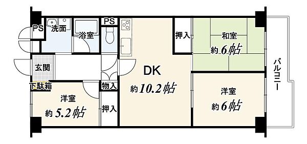 間取り：326000260984