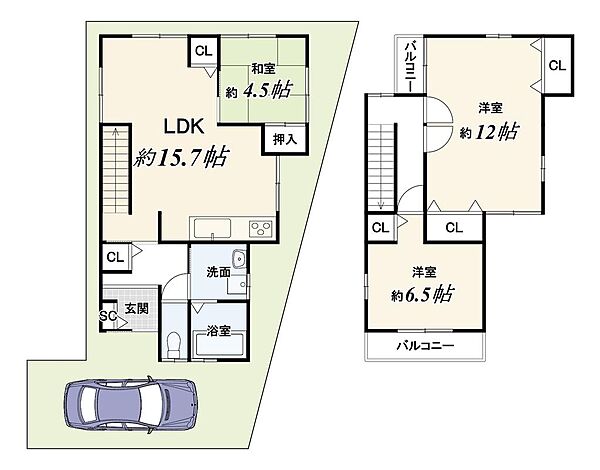 間取り：326000267593