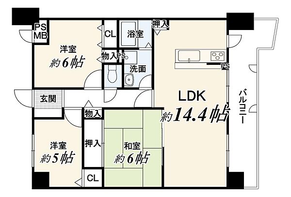 間取り：326000267927