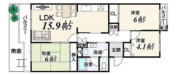 間取り：326000247623