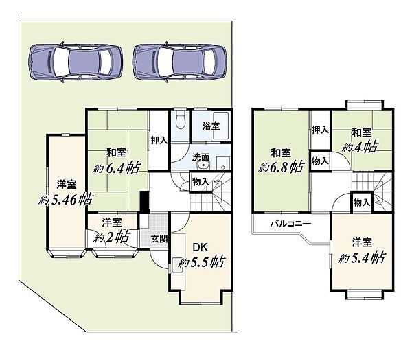間取り：326000247576
