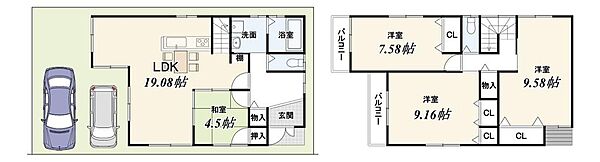 間取り：326000242822