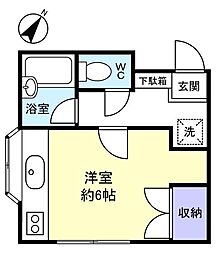 間取図画像 ワンルーム