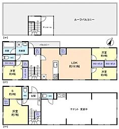 大和田新田59−28戸建 1階4SLDKの間取り