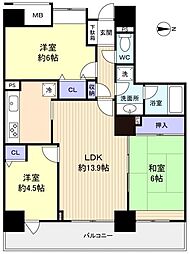 間取図画像 3LDK