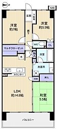 グランソシア船橋芽吹の杜 3LDKの間取図画像