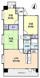 ラ・フォレ23 3LDKの間取図画像