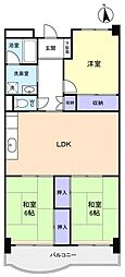 京成サンコーポ八千代台S棟 3LDKの間取図画像