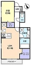 ＳＵＮ　ＷＥＳＴ  ｜ 千葉県八千代市八千代台北17丁目（賃貸アパート1LDK・1階・43.64㎡） その2