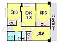 パールハイツ荒田4階9.5万円