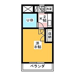 間取図画像 1K