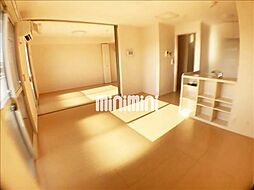 エステート緑ヶ丘 201 2階2LDKのリビング/ダイニング