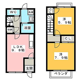 間取り：224007646695