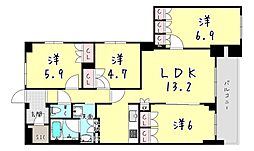 間取図画像 4LDK
