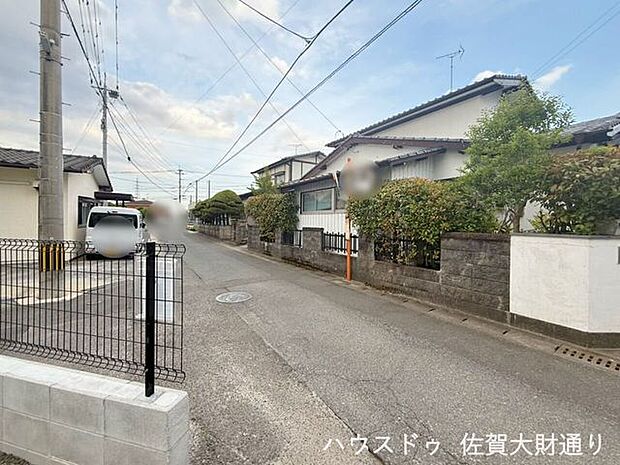 前面道路含む現地写真