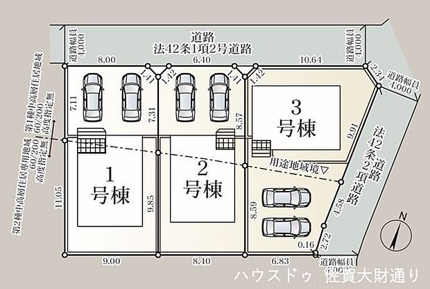 区画図