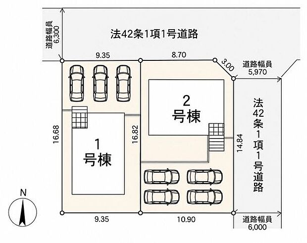 区画図