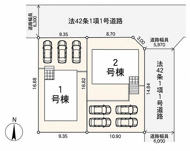区画図