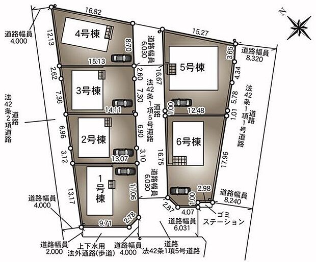 区画図