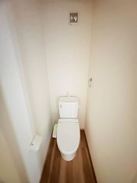 嬉しい温水洗浄便座付きトイレ