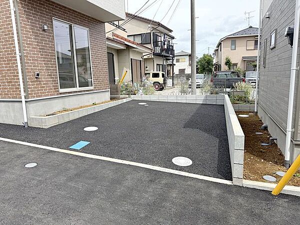 カースペース完備 モデル棟