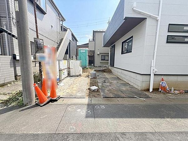 現況；建築中