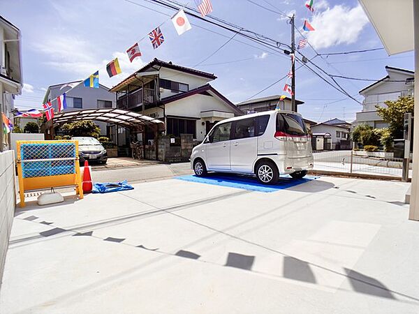 2台駐車可能なカースペース ※車種による
