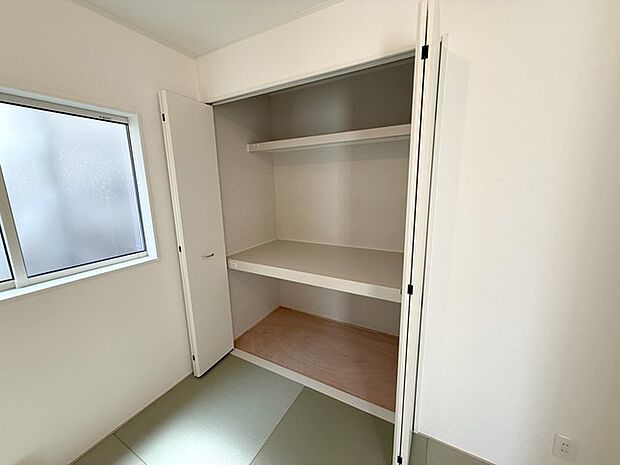 和室収納 モデル棟