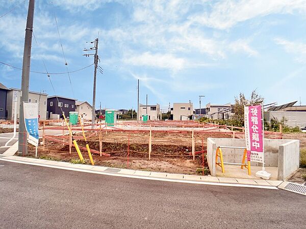 現況；建築中